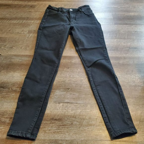 Rue21 Denim - RUE 21 Black Denim Jeans Juniors 10R High Rise Jeggings Stretchy